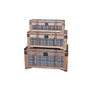Custom Wholesale Wooden Vintage <strong>Small</strong> Wooden <strong>Box</strong> <strong>Lockable</strong> Wooden Pirate Treasure Chest Jewelry Storage <strong>Box</strong> - Product Image 3