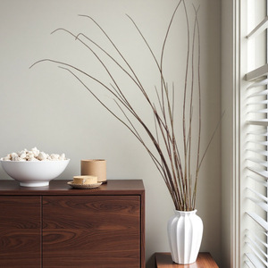 Branches artificielles florales en bois DIY, 5 tiges/bouquet, plante linéaire en <span class=keywords><strong>bambou</strong></span> dur, plante artificielle pour la décoration intérieure, vente en gros - Product Image 4