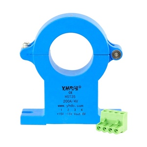 Sensor de Corriente Monofásico de Efecto Hall YHDC 200A-1500A, Transductor de Corriente HSTS35 de 35 mm de Diámetro con Fuente de Alimentación de +5V - Product Image 1