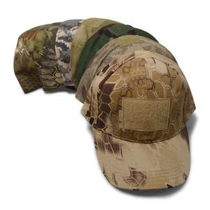 Gorra Táctica de Camuflaje al por Mayor, Varios Colores Disponibles, Parche de Ripstop, MOQ Bajo, Gorra de Béisbol Deportiva para Hombre para Actividades al Aire Libre - Product Image 1