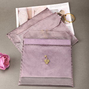 Bolsas de Organza Personalizadas con Logotipo para Invitaciones de Boda, Tarjetas de Banquete, Bolsas de Embalaje de Organza de Alta Densidad para Regalos - Product Image 5