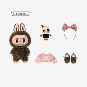 Labubu popmart ตุ๊กตาไวนิลขนาด38ซม., กล่องของขวัญตุ๊กตาไวนิลขนาด1/12สำหรับทั้งชายและหญิง - Product Image 4