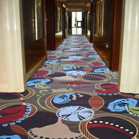 Moquette de couloir Axminster antidérapante de luxe pour hôtel 5 étoiles à vendre