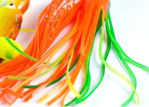 6 pulgadas de plástico atún pulpo cebo calamar faldas Señuelos de Pesca curricán en alta mar pulpo falda cebo gran juego atún señuelo - Product Image 4