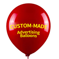 Ballons publicitaires en latex personnalisés de 10 12 18 36 pouces, fournitures de fête promotionnelles personnalisées avec votre propre logo