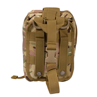 Kit de Supervivencia Táctico de Primeros Auxilios, Bolsa Molle de Emergencia para Exteriores, Organizador de Herramientas Médicas, Ligero y Duradero