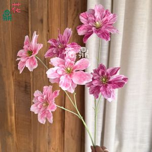 Flores Artificiales Hua Ding, Rama Individual de Seda, Decoración para Bodas, Hogar y Oficina - Product Image 3