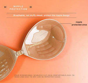 Le soutien-gorge invisible de 2cm à forte adhérence peut être réutilisé plusieurs fois et se rassembler au sein du soutien-gorge invisible pour <span class=keywords><strong>femmes</strong></span> - Product Image 5