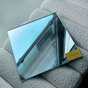 <span class=keywords><strong>Plaque</strong></span> <span class=keywords><strong>de</strong></span> <span class=keywords><strong>verre</strong></span> miroir rectangulaire flottante en <span class=keywords><strong>verre</strong></span> trempé argenté isolé, haute définition, transparente, pour bâtiment - Product Image 5