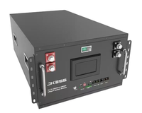 Kit DIY comprenant un écran LCD JK BMS, une batterie Lifepo4 280Ah 48V, un rack de batterie personnalisable, haute capacité