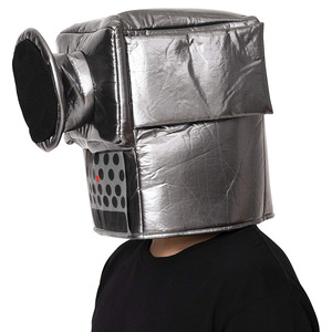 Sombrero con Cámara para Adultos, Accesorio de Disfraz para Fiestas, Cosplay, Halloween, Material de Satén y Poliéster - Product Image 2