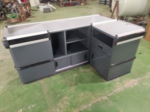 <span class=keywords><strong>Caisse</strong></span> <span class=keywords><strong>enregistreuse</strong></span> de supermarché de haute qualité, comptoir de <span class=keywords><strong>caisse</strong></span>, armoire de <span class=keywords><strong>caisse</strong></span> pour épicerie à vendre - Product Image 2