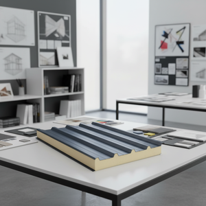 Paneles Sándwich EPS con Aislamiento, Paneles <span class=keywords><strong>de</strong></span> Acero <span class=keywords><strong>para</strong></span> Techo y Pared, Precio <span class=keywords><strong>de</strong></span> Fábrica, Certificación CE, Estándar EN, con Servicio <span class=keywords><strong>de</strong></span> Corte - Product Image 1