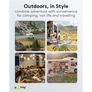 Blue Cee Camping <b>Adapter</b> 16A <b>Plug</b> 3x230V Sockets IP44 Outdoor Use - Product Image 3