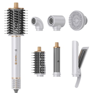 Sèche-cheveux professionnel 1200/1400W avec moteur DC 3 vitesses 110 000 tr/min, diffuseur et buse pour boucler et lisser les cheveux - Product Image 1