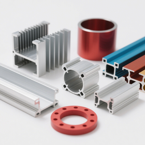 Perfil extruido de carcasa de aluminio anodizado electrónico de gran tamaño anodizado - Product Image 5