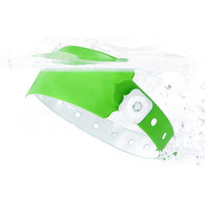 Bracelets de sécurité en vinyle pvc, large, personnalisé, bon marché, coloré, avec onglets à déchirer, pour événement - Product Image 5