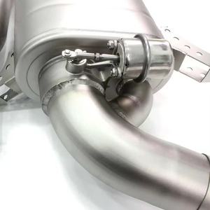 Système d'échappement sport de performance Valvetronic pour <span class=keywords><strong>Audi</strong></span> <span class=keywords><strong>R8</strong></span> <span class=keywords><strong>V8</strong></span> 4.2 en acier inoxydable 304 1.5mm poli miroir, <span class=keywords><strong>prix</strong></span> d'usine - Product Image 4