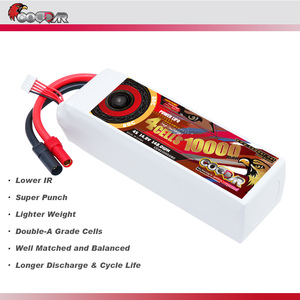 CODDAR <span class=keywords><strong>10000MAH</strong></span> <span class=keywords><strong>4S</strong></span> 14.8V 80C XT150 플러그 RC 대형 드론 농업 쿼드콥터 경주 자동차 트럭 버기 FPV 드론 <span class=keywords><strong>LiPo</strong></span> 배터리 - Product Image 2