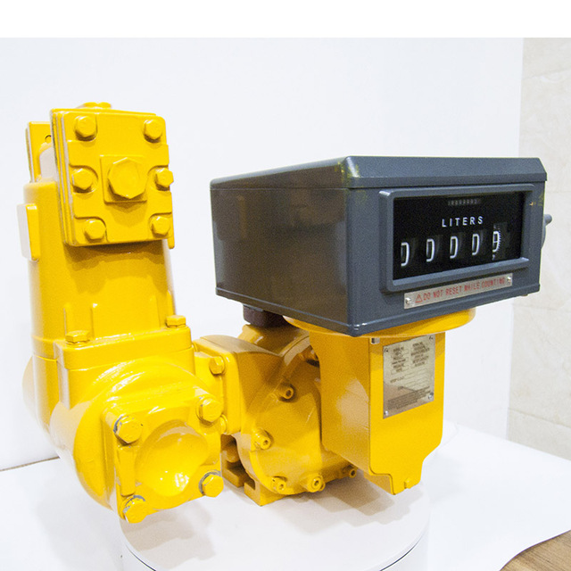 Stainless Steel Mechanical Volumetric Fuel Flow Meter for Diesel/Gasoline Transportation LC High-Precision Liquid Control Flow