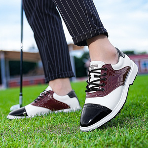 Men's Golf Shoes Breathable Non Slip Outdoor Casual Sports Shoes Plus Size Flat Heel - Product Image 1