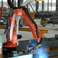 Robot de soudage autonome KUKA avec technologie de reconnaissance visuelle, sans enseignement, PLC, charge utile de 20 kg, entraînement servo-électrique, protection IP67