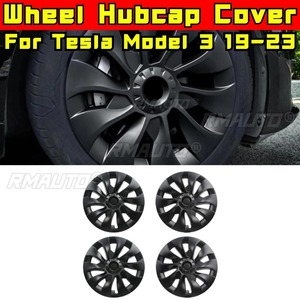Cache-roue de 18 pouces pour Tesla Model 3 2019-2023, kit carrosserie, couvercle de jante, pièce de modification automobile - Product Image 2