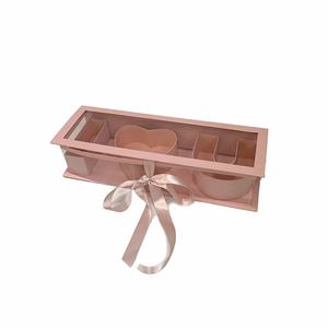 Caja de Regalo de Papel Transparente de Lujo con Forma de <span class=keywords><strong>Libro</strong></span> con la Frase 'Te Amo', Cajas de Flores con Cinta para el Día de la Madre, San Valentín, Bodas - Product Image 2