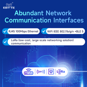Ordinateur industriel programmable Ebyte ODM ECM50, opération de débogage pratique, passerelle ESP32 <span class=keywords><strong>Python</strong></span>, port réseau RTU Modbus - Product Image 4
