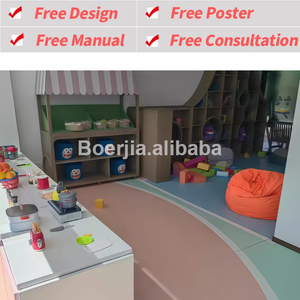 Équipement de terrain de jeux intérieur multifonctionnel pour enfants avec toboggans souples, tunnels et piscine à balles pour parcs d'attractions intérieurs - Product Image 2