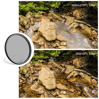 43mm Bleu Couche MC CPL K & F Concept Crazy Filtre Photographie Filtre Optique Caméra Filtre