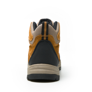 Costruzione traspirante protezione industriale in pelle alla moda flip fur steel toe work <span class=keywords><strong>scarpe</strong></span> <span class=keywords><strong>antinfortunistiche</strong></span> da uomo - Product Image 5