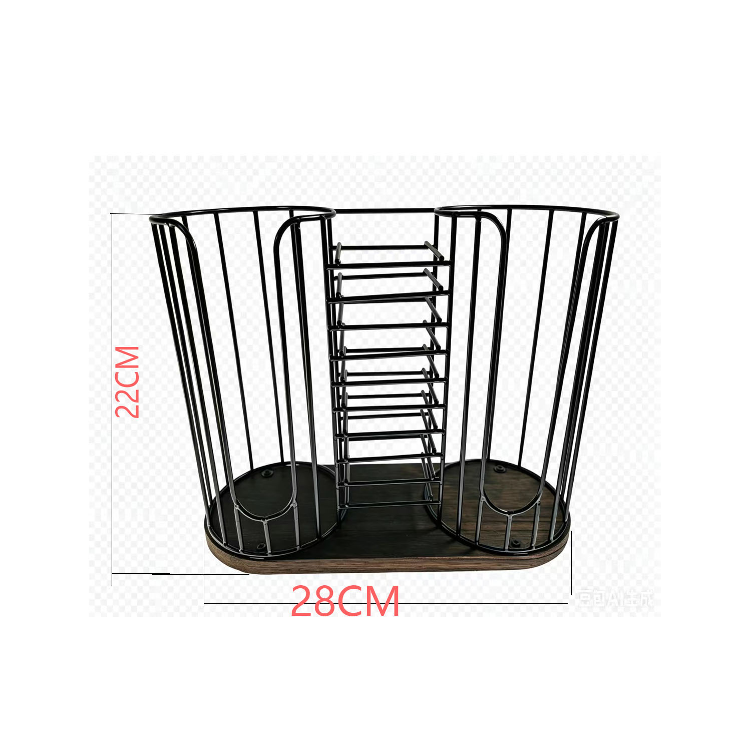 Porte-gobelet double