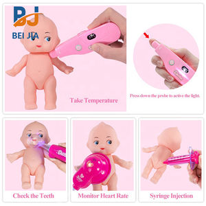 45 шт, детский комплекты игровой набор игрушек образовательные забавные стетоскоп медицинские ролевые игры игрушки с пластиковой коробкой - Product Image 4