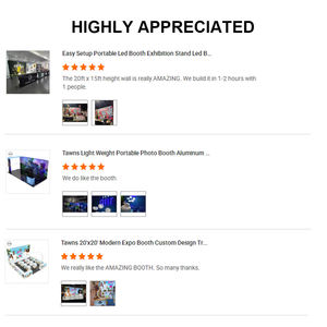 Tawns предлагает стильный большой Модульный Выставочный Стенд для выставок, инновационный новый дизайн для торгового оборудования - Product Image 6