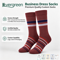 Chaussettes habillées jacquard de luxe pour homme, douces et respirantes, motifs variés, vente en gros directe usine