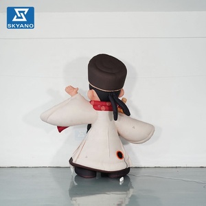 Figurine gonflable lumineuse LED du Dieu de la Richesse, ornement publicitaire pour centre commercial et scène - Product Image 5