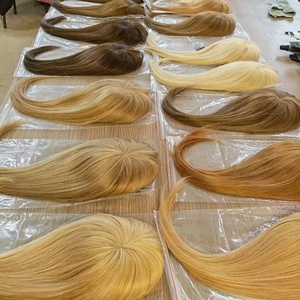 12A grado cinese cuticola Remy integrazione dei <span class=keywords><strong>capelli</strong></span> umani pesce netto pezzi di <span class=keywords><strong>capelli</strong></span> <span class=keywords><strong>donna</strong></span> parrucchino Top in seta Topper per <span class=keywords><strong>capelli</strong></span> sottili donne - Product Image 4