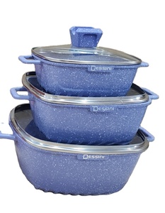 Fabriek Direct 6 Stuks <span class=keywords><strong>Set</strong></span> <span class=keywords><strong>Dessini</strong></span> 24/28/32Cm Kookgerei <span class=keywords><strong>Set</strong></span> Nieuwe Chinese Stijl Kookpot <span class=keywords><strong>Set</strong></span> Anti-<span class=keywords><strong>Stick</strong></span> Kookgerei Graniet - Product Image 3