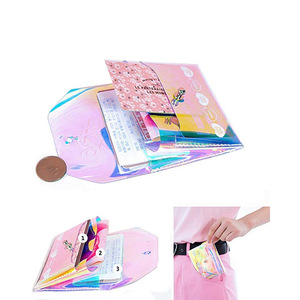 Monedero de PVC personalizado con láser, tarjetero de gelatina estilo coreano, monedero, bolsa de cosméticos súper popular en Instagram. - Product Image 1