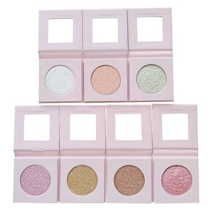 Palette de surligneur végétalien de maquillage à paillettes avec logo personnalisé marque privée longue durée poudre libre <span class=keywords><strong>illuminateur</strong></span> - Product Image 2