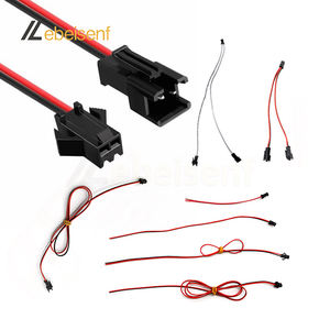 Cavo di alimentazione striscia LED JST SM 2P maschio femmina cablaggio di connessione da 1 a 2 2.54mm passo 0.6M 1M 2M cavo di prolunga 2 Pin 22AWG - Product Image 1