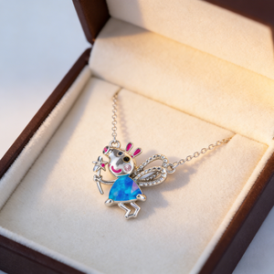 Collar de lujo ligero, collar <span class=keywords><strong>con</strong></span> colgante pequeño en forma de cerdito, <span class=keywords><strong>cadena</strong></span> tipo gargantilla delicada y sencilla para mujer, versátil y elegante. - Product Image 3