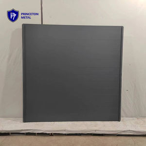 ألواح سياج أفقية من الألومنيوم مطلية بالمسحوق ومجمعة مسبقًا للخصوصية الكاملة بسعر المصنع - Product Image 4