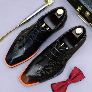 Chaussures Oxford à lacets pour hommes ASTON M.JAZZ, formelles, antidérapantes - Product Image 1