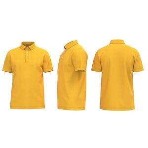 Broderie personnalisée pour hommes, polo de haute qualité 100% coton, vêtements de travail de couleur unie, chemises de golf sportives et écologiques - Product Image 6
