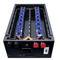 Kotak Baterai LiFePO4 Kosong 51.2V 300Ah 16S untuk Rak Server DIY Kit dengan BMS IP54 Berbahan Logam untuk Penyimpanan Energi Rumah