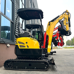 New 1.5ton Operating Weight Mini Digger Excav Mini Crawler Excavator 1.8ton 2ton Machine Mini Excavator for Sale with Cab - Product Image 2