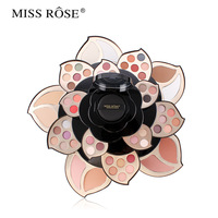 Coffret de Maquillage Professionnel Miss Rose En Gros Tout-en-un Kit Complet Rouge à Joues Fards à Paupières Gloss