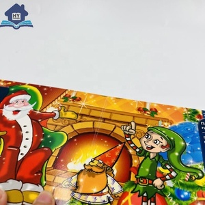 Livres cartonnés <span class=keywords><strong>de</strong></span> Noël, <span class=keywords><strong>histoires</strong></span> et chants <span class=keywords><strong>de</strong></span> Noël, impression personnalisée pour enfants avec illustrations festives - Product Image 5